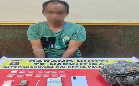 Simpan Sabu, Residivis Ini Diringkus Saat Ingin Lakukan Transaksi