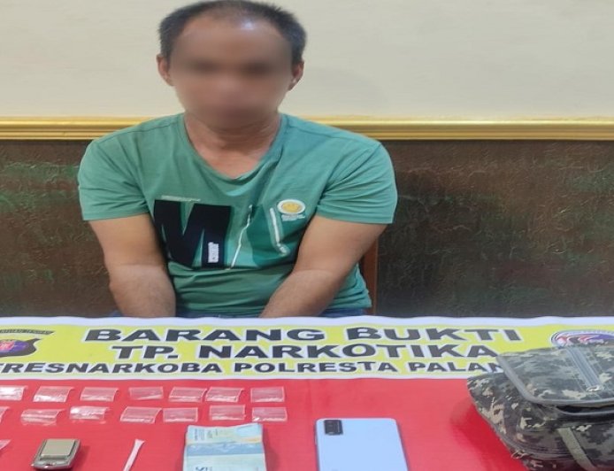 Simpan Sabu, Residivis Ini Diringkus Saat Ingin Lakukan Transaksi