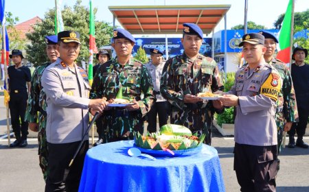 HUT Brimob ke-78, Kapolres Tuban Tekankan Netralitas Anggotanya dalam Pemilu 2024