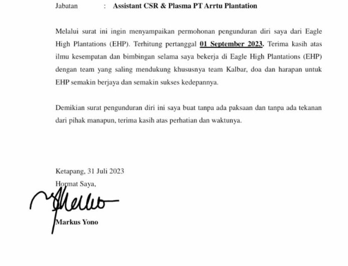 90 Karyawan PT Artu  EHP Group Tidak “Dipesangon “ Karena Take Over, Tidak Mau Pindah di Suruh Mengundurkan Diri? (bagian 1)