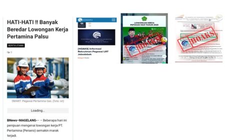 (PREBUNKING) Yuk, Jangan Lengah Terhadap Rayuan Maut Informasi Palsu Loker di BUMN, Cek Dulu