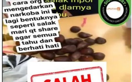 (Hoaks) Vidio yang Mengklaim  ada Buah Salak Berisi Narkoba didatangkan dari Tiongkok