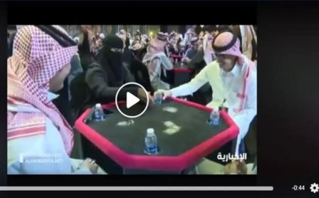 Hoaks!!Vidio Negara Arab Saudi Resmikan Arena Judi